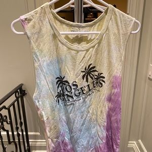 Tie Dye Los Angeles Tank Top